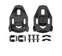 1 paire de crampons de pédale de vélo de route compatibles avec Time for xpresso pour xpro 0/5 degrés PA + TPU Composite Easy Twist Release Noir 92 x 65 cm pour vélo de course (B-5°)