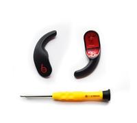 1 paire de crochets auriculaires Fit Pro, remplacement pour casque sans fil Beats Fit Pro True (gauche et droite) (noir)