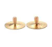 1 Paire De Cymbales À Main Avec Boutons 3 5 Pouces Instruments À Percussion Pour Jouet Musical Pour Garçon Fille Jouant Pour Adultes Instrument À Percussion Pour La Danse Du Ventre