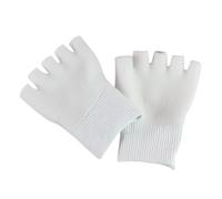 1 paire de demi-chaussettes séparateur d ' orteils infusées de Gel, conception respirante à bout ouvert avec Spa hydratant pour chaussures pour femmes, coussin de Gel