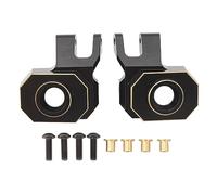 1 paire de direction avant et arrière en laiton noir et or, pour cadre 1/10 SCX10 Pro RC chenille AXI03028