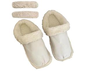 1 paire de doublure pelucheuse pour sabots, chaussettes de rechange chaudes et pelucheuses pour sabots