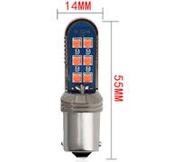 1 paire de feux clignotants 12smd Superbright Led Brake Lights Backup Light 1157 (Red Light)