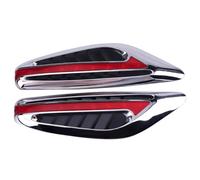 1 paire de feux direction lampe latérale DC12V lame forme Auto voiture LED latéraux marqueur(Rouge)