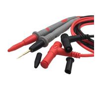 1 Paire de Fils de Silicone de 1,2 m, sonde Universelle, Fils de Test, Broche for multimètre numérique, voltmètre, Pointe d'aiguille, multimètre 20 A 1 000 V