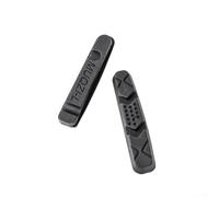 1 paire de freins en C pour vélo de route, frein en V, convient pour jantes en carbone, caoutchouc et matériau abrasif pour un faible bruit et une longue durée de vie (noir)