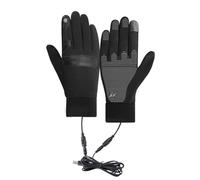 1 paire de gants chauffants USB pour homme et femme alimentés par USB - Moufles chauffantes lavables et rechargeables
