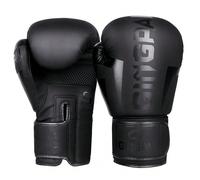 1 Paire De Gants De Boxe Respirants À Demi-doigts En Maille Noire Pour Hommes Et Femmes Adultes, Pour L'entraînement, Le Punching Ball, La Salle De Sport Et La Maison 6 ONCES,8OZ,10 OZ,12OZPolyuréthan