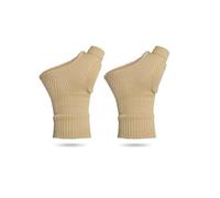 1 paire de gants de Compression avec Support de poignet et de pouce, gants d'arthrite sans doigts, attelle de main pour tendinite