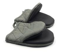 1 paire de gants de cuisine courts en silicone résistant à la chaleur pour 500 degrés, surfaces antidérapantes et boucles de suspension, pour la cuisson, le micro-ondes, lavable en machine