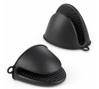 1 Paire de Gants de Cuisine en Silicone, résistants à la Chaleur, Mini maniques antidérapantes, Accessoires pour la pâtisserie, la Cuisine, Le Barbecue et la rôtisserie