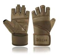1 Paire De Gants De Gymnastique De Musculation Pour Hommes Et Femmes,Haltérophilie,Haltères,Entraînement,Gants De Fitness Antidérapants,Crossfit,Exercice D'ent - Type 1 Pair Army Green A-L(20-22cm)