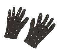 1 Paire de Gants de Patinage Artistique Brillants, de compétition de Patinage sur Glace, d'entraînement Thermique de Patinage Artistique pour Femmes et Filles