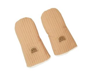 1 paire de gants de poussette en polyester pour une chaleur supérieure et une protection imperméable dans les climats d'hiver difficiles