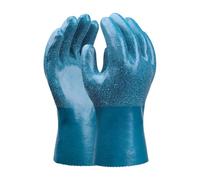 1 paire de gants de protection en nitrile réutilisables | Gants industriels de sécurité réutilisables pour la maison, le garage, la voiture, la cuisine, le nettoyage