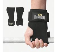 1 paire de gants de support de poignet en fibre ultra-fine, antidérapants et durables avec protection des mains pour l'équipement de gym, tractions, bandes d'assistance pour haltérophilie, fitness et 