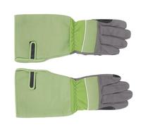 1 Paire de Gants de Travail de Jardin, résistants aux coupures, Anti-Perforation, Gants d'élagage avec Protection de l'avant-Bras, Vert