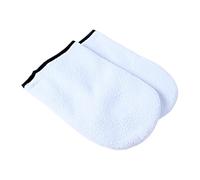 1 paire de gants en toile de paraffine, gants en coton, gants de protection de la cire de paraffine, gants de protection pour les mains et les pieds, mitaines en paraffine
