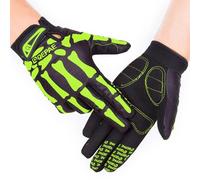 1 Paire De Gants Épais d'hiver pour Adultes Coupe-Vent Résistants À l'usure avec Squelette Griffe Mitaines 'Halloween La Randonnée Le Cyclisme Mitaines Chaudes 'Hiver Et