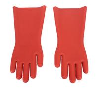 1 paire de gants isolés électriques, caoutchouc classe 00, isolant haute tension pour réparation d'électricien 12KV -SALALIS