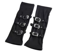 1 Paire De Gants Longs Sans Orteils, Gants Steampunk, Gants Gothiques, Gants De Personnalité Hip Hop, Chauffe-Bras Pour Femmes, Gants De Robe De Soirée, Gants De Carnaval D'Halloween