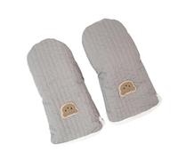 1 paire de gants pour poussette en polyester pour une excellente chaleur et une protection imperméable dans les climats d'hiver difficiles