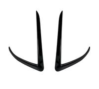 1 paire de garnitures de phares antibrouillard pour Tesla Model 3 et Model Y 2017-2023, pare-choc avant, aileron(Model 3 Glossy Black)