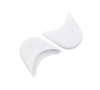 1 paire de gel de silice avant orteils Pad pour chaussures pointues Soulagement de la douleur Gel souple Pointe Patins de protection Embout pointu pour chaussures de ballet de soulagement de la