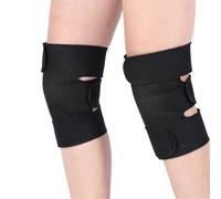 1 Paire de Genouillères Magnétique Tourmaline Infrarouge Spontanée Orthèse Genouillère, Réchauffement Autonome Masseur et l'échauffement Propre Rampe de Thérapie pour Blessure de Soulagement