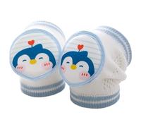 1 paire de genouillères pour nourrissons - Équipement de sécurité antidérapant - Design unisexe - Pour apprendre à bébé de 0 à 4 ans - Cadeau de douche pour marcher, a, taille unique