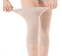 1 paire de genouillères ultra fines en pur coton pour douleurs articulaires, arthrite ligament lésions