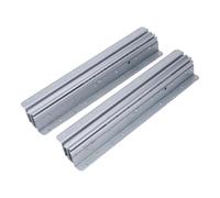 1 paire de glissières d'armoire à tiroirs encastrées argentées, charge robuste de 120 kg, rail coulissant à montage inférieur pour placard armoire à vin 400 à 600 mm