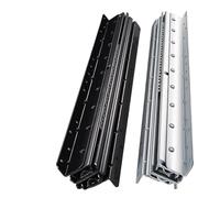 1 paire de glissières de tiroir robustes à montage sous plan, extension complète, rails métalliques montés en bas, roulement à billes, réduction du bruit, 118 kg(White,1000mm)
