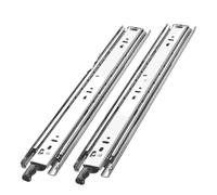 1 paire de glissières de tiroir robustes - Capacité de charge de 68 kg - Rails de meuble à extension complète et roulements à billes for un fonctionnement fluide(Without Lock,55cm)