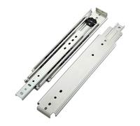 1 paire de glissières de tiroir robustes verrouillables de 18 à 60 pouces - Capacité de 500 lb, extension complète, rail de guidage à triple pliage(30 In)