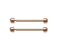 1 paire de goupilles à vis pour bracelet de montre intelligente, fermoir à boucle, tube de friction, accessoires de réparation 16 mm, 18 mm, 20 mm, 22 mm