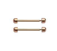 1 paire de goupilles à vis pour bracelet de montre intelligente, fermoir à boucle, tube de friction, accessoires de réparation T 16 mm, 18 mm, 20 mm, 22 mm