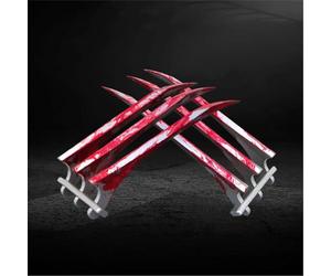 1 paire de griffes effrayantes en plastique ABS pour Halloween 1:1 - Accessoires de cosplay pour homme