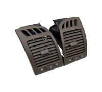 1 paire de grilles d'aération de rechange pour console centrale centrale pour Toyota Camry XV30 2001-2006 - 1 paire de sortie d'air pour voiture avec conduite à gauche (LHD-RHD-beige) (LHD-RHD-beige)