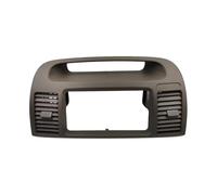 1 paire de grilles d'aération de rechange pour console centrale centrale pour Toyota Camry XV30 2001-2006 - 1 paire de sortie d'air pour voiture avec conduite à gauche (LHD-RHD-beige) (couleur bois