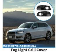 1 Paire De Grilles De feux- De Brouillard Pour Audi Q5 2009-2012 En Abs Noir Durable Couverture De feux- De Brouillard Avant Gauche Droite InfšŠrieure Du Pare-Chocs Avant