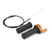 1 paire de guidon moto acc¨¦l¨¦rateur ¨¦lectrique vitesse de torsion poign¨¦e des gaz avec cable poign¨¦e des gaz 22 mm avec cable poign¨¦e des gaz universelle pour v¨¦lo ¨¦lectrique et scooter