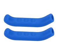 1 paire de housse de levier de frein de vélo poignée en silicone anti-dérapant protecteur étanche couvre-doigts pour vélo de route et vtt type universel accessoires d'équitation 5 couleurs(bleu)