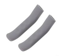 1 paire de housses de levier de frein en matériau TPR, imperméables et antidérapantes, pour VTT et vélos de route, réduisent la fatigue des mains et améliorent la sécurité de conduite (gris)