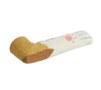 1 paire de housses de poignée de porte, protection anti-collision, matériau polyester doux, poignée de sécurité par temps froid, utilisation à la maison, 13,5 cm de long, gris, 1 paire