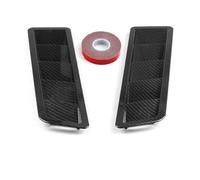 1 paire de housses de protection pour capot de voiture - 43,2 x 12,7 cm - Universel - Panneau de refroidissement - Autocollant décoratif