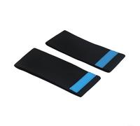 1 paire de housses de protection résistantes à l'usure pour patins à roulettes conçues pour garder vos chaussures en sécurité pendant les activités intenses (taille M (taille L (39-44 taille) noir)