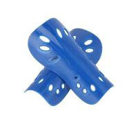 1 Paire de jambières Football en EVA, Coussinets d'entraînement, protège-Tibias enfichables, protège-Mollets pour Hommes, Femmes(Blue,S)