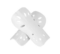 1 Paire de jambières Football en EVA, Coussinets d'entraînement, protège-Tibias enfichables, protège-Mollets pour Hommes, Femmes(White,L)