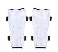 1 Paire de jambières Football, Un Dispositif conçu for réduire Les impacts for Hommes et Femmes, Professionnelles pour Hommes, Femmes(White,S)